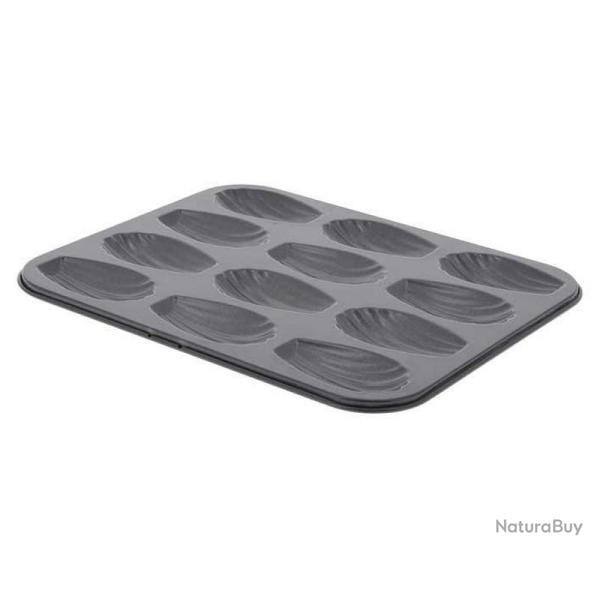 Plaque de cuisson 12 madeleines [De Buyer]