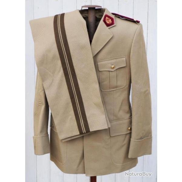 Bel uniforme veste et pantalon d'aspirant m�decin de l'arm�e de terre �paulettes