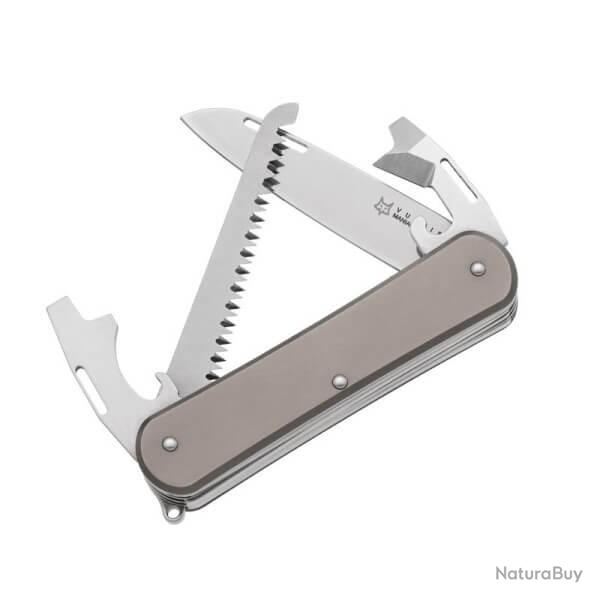 Couteau pliant Multifonctions Fox Vulpis FX.VP130.S4TI Titanium 4 pi�ces