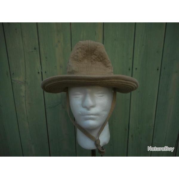 chapeau de brousse beige indo Algrie