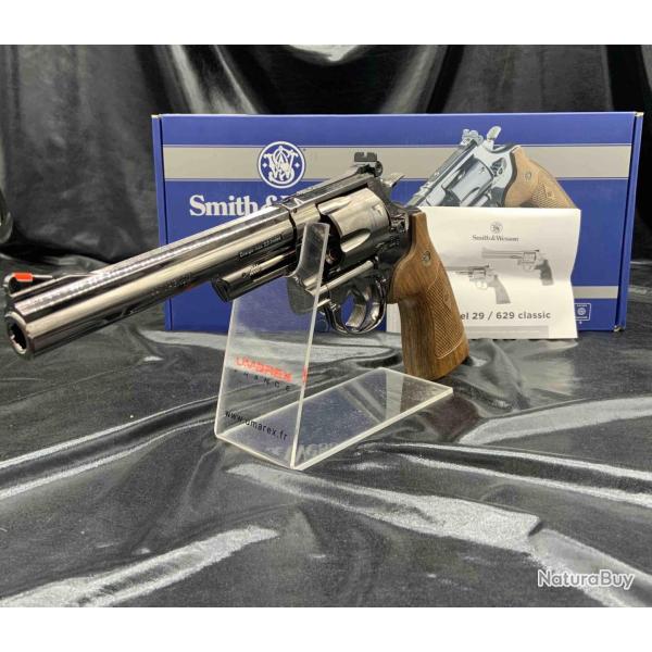 REVOLVER "SMITH&WESSON" M29 6.5'' BBS 6MM CO2