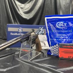 Pack pr&ecirc;t a tirer REVOLVER "SMITH&WESSON" "M29 8 3/8'' BBS 6MM CO2