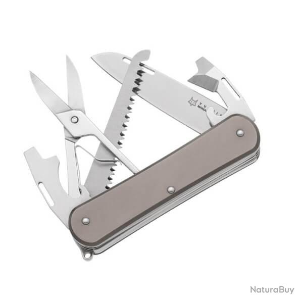Couteau pliant Multifonctions Fox Vulpis FX.VP130.SF5TI Titanium 5 pi�ces