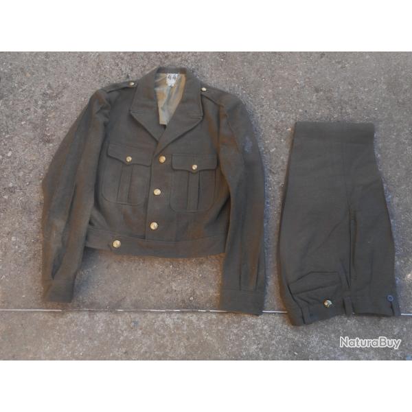 ancienne tenue mod�le 46 de la l�gion, veste et pantalon