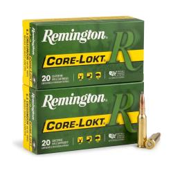 2x20 munitions Remington Core-Lokt 6.5 Creedmoor 140 gr LIV GRATIS