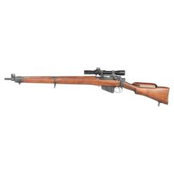 Fusil Lee Enfield MKI SMLE British Bois & Metal w/ Lunette (Ares)