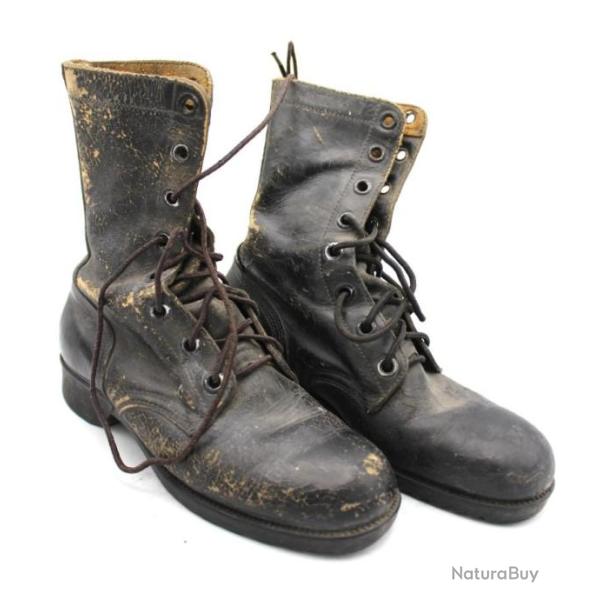 Bottes de combat originale US Vietnam taille 4W dat�e 1972