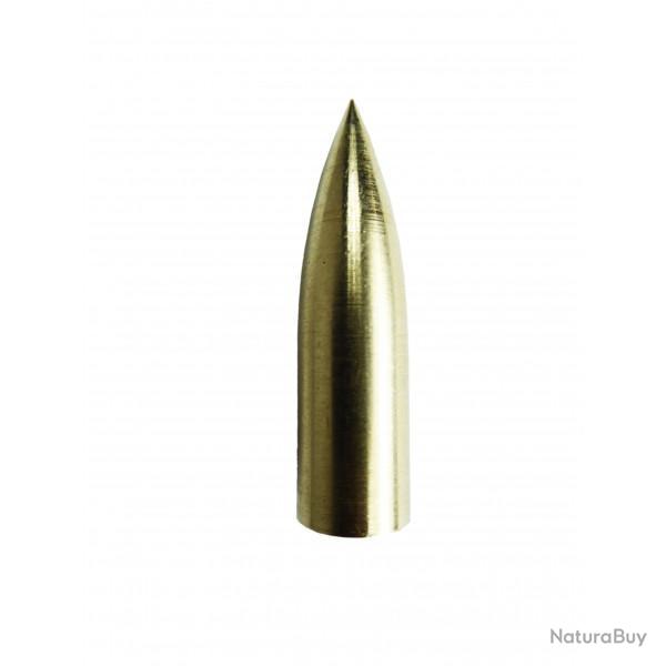 Pointe ogive en laiton vissable pour f�t bois 100 grains 5/16"