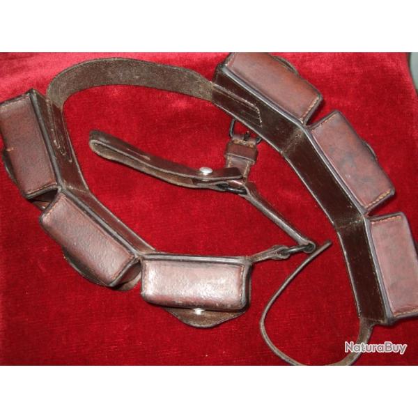 Baudrier-cartouchire de Cavalerie Suisse