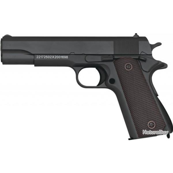 PISTOLET AIRSOFT GOLDEN EAGLE 1911 NOIR 6MM