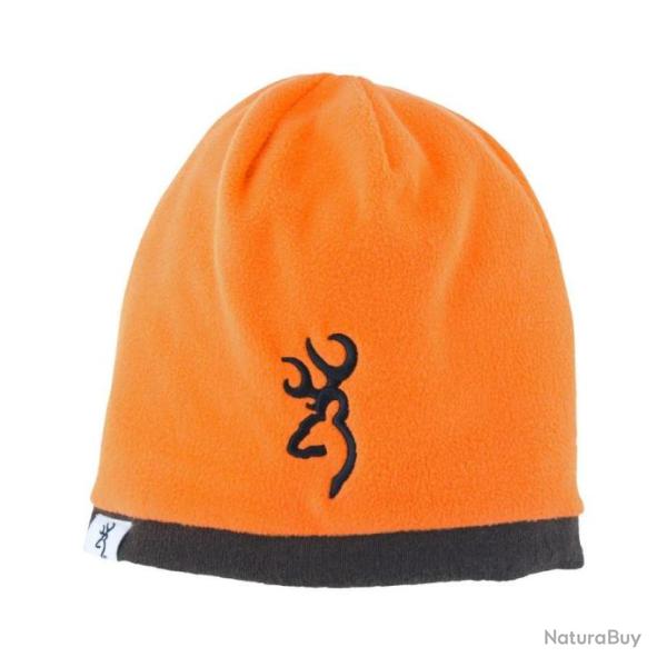 BONNET DEERSCENE MARRON ORANGE BROWNING