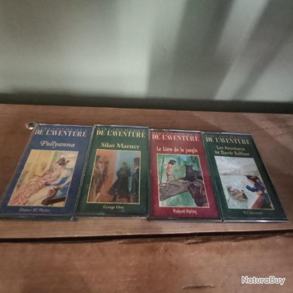 cassette audio en tr�s bon �tat , biblioth�que de l'aventure