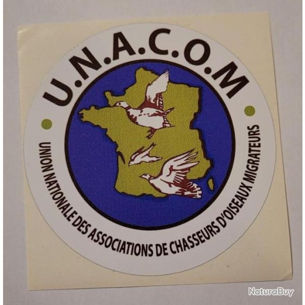 Autocollant chasse ANavom,oiseaux migrateurs, pigeons,becasses,palombes,grives
