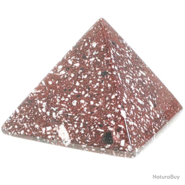 Pyramide en porphyre imp�rial rouge