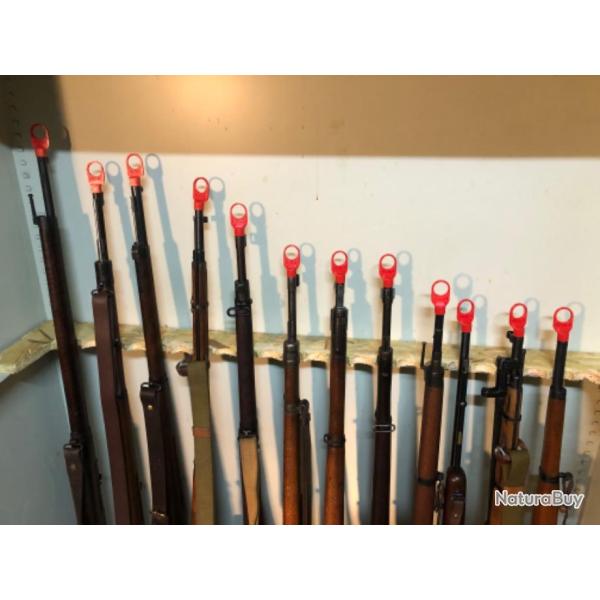 Bouchon de stockage arme 15mm Mauser Lebel mas Enfield.
