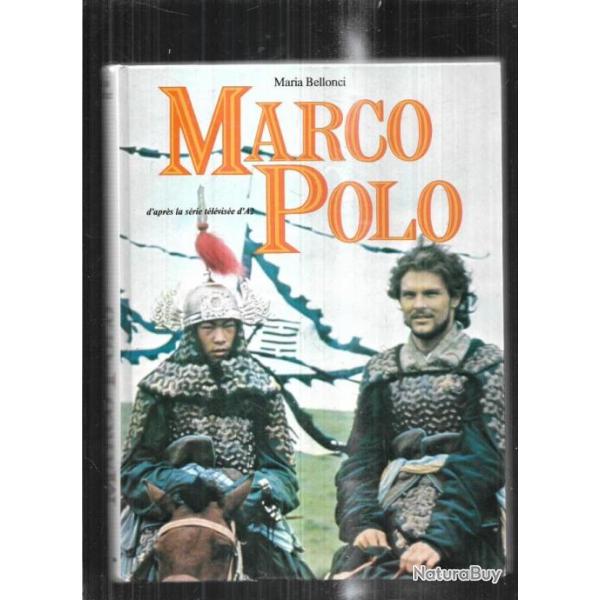 Marco polo comme � la t�l� en 4 volumes +  marco polo de maria bellonci