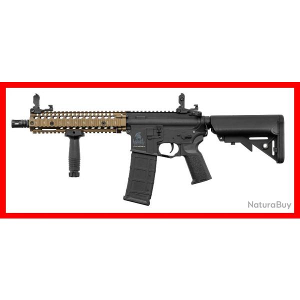 REPLIQUE AEG LT-18 GEN2 MK18 NOIR-BRONZE PACK COMPLET SEMI ONLY