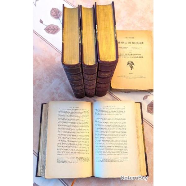 Histoire du Cardinal de Richelieu - Gabriel HANOTAUX.