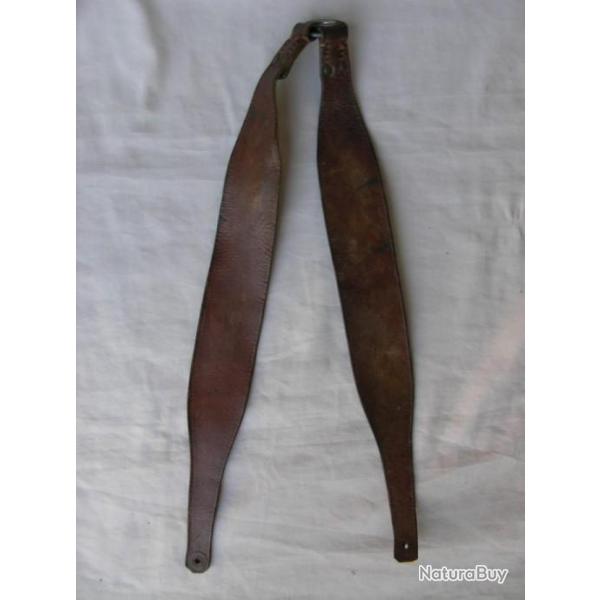 WW1/2/POSTWAR FRANCE BRETELLE DE SUSPENSIONS DE BRELAGE FRANCAIS 1 TROU