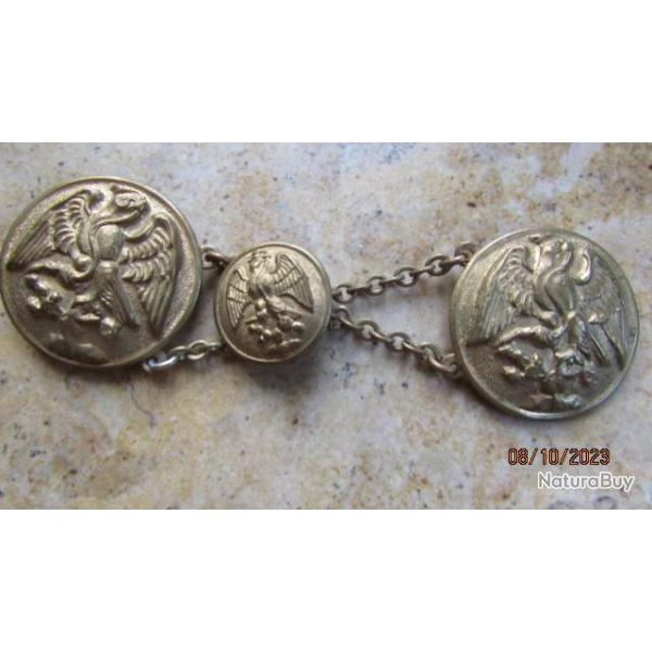 fermoir second empire exp�dition Mexique L�gion �trang�re Napol�on III CAMERONE