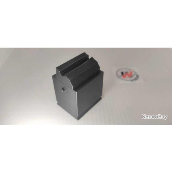 Adaptateur Monocoup emplacement chargeur RUGER RPR 22 lr