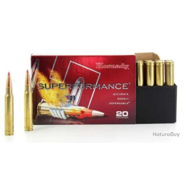 Cartouches HORNADY 300 WINCH MAG SST 180grs SUPERFORMANCE - Boite de 20 units