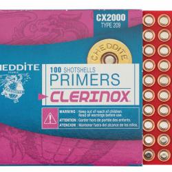 CHEDDITE - AMORCES CLERINOX CX2000 - TYPE 209 (X100)