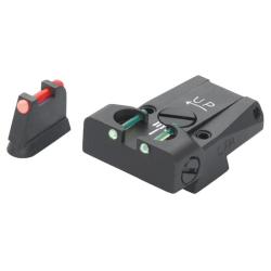 HAUSSE + GUIDON LPA POUR CZ 75/85 - FIBRE OPTIQUE