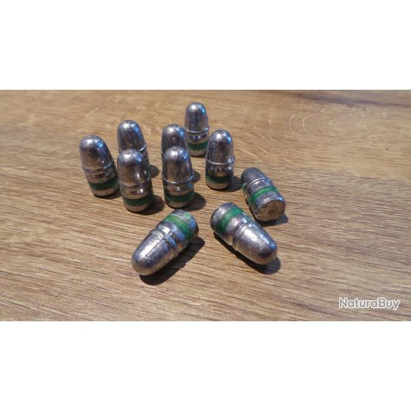 Ogives BALLEUROPE Cal. 38 RN/BB - .357 - 158grs - Sachet de 50 unit�s