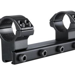 HAWKE MATCH MOUNTS 1" - 1 PIECE 9-11mm HIGH - Double Screw - 22105
