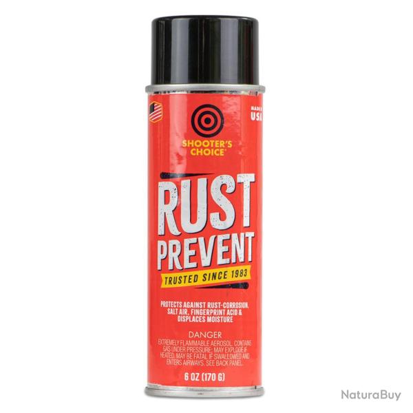 SHOOTER'S CHOICE RUST PREVENT CORROSION INHIBITOR 6 Oz - 170ml