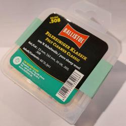 Tampon de nettoyage BALLISTOL Feutre Classique Cal. 308 - 7,5mm - 60 Pcs