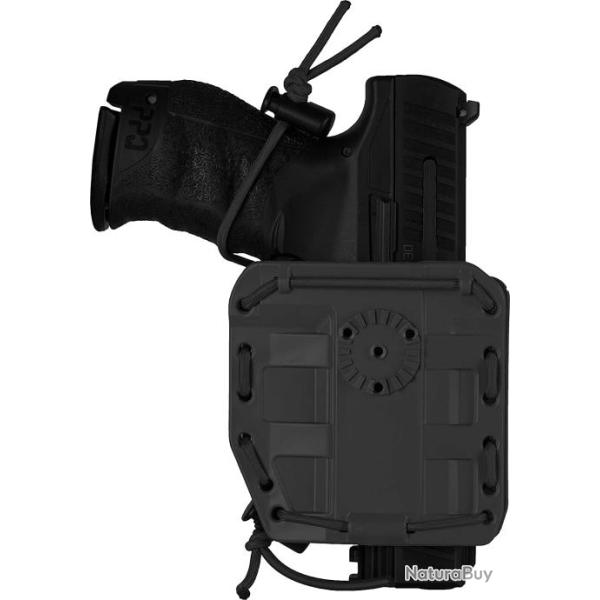 VEGA HOLSTER AMBIDEXTRE UNIVERSEL BUNGY - NOIR - 8BL00