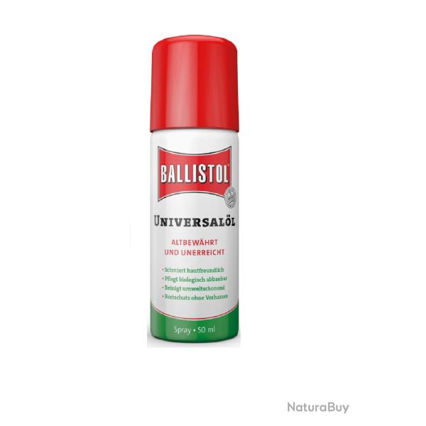 BALLISTOL SPRAY NETTOYANT - LUBRIFIANT - 50ML