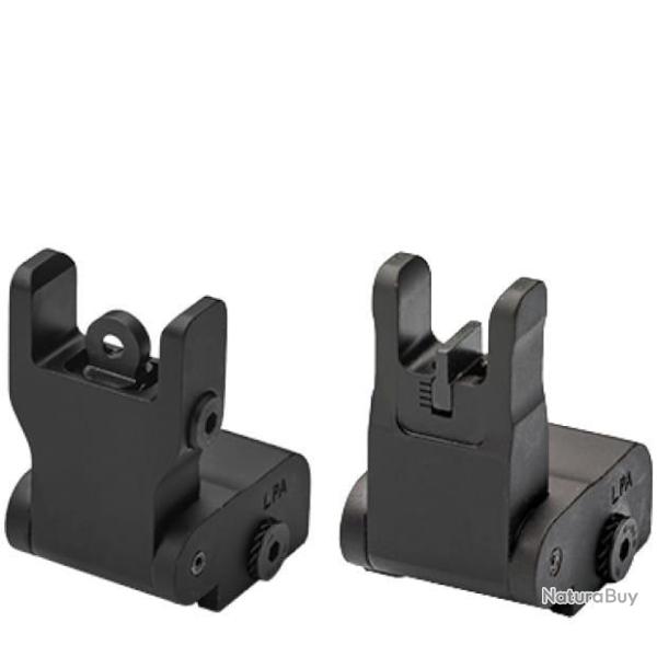 LPA SIGHTS organes de vis�e de secours RABATTABLES AVANT et ARRIERE