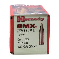 OGIVES HORNADY Cal.270 130grs GMX - Bo&icirc;te de 50 unit&eacute;s