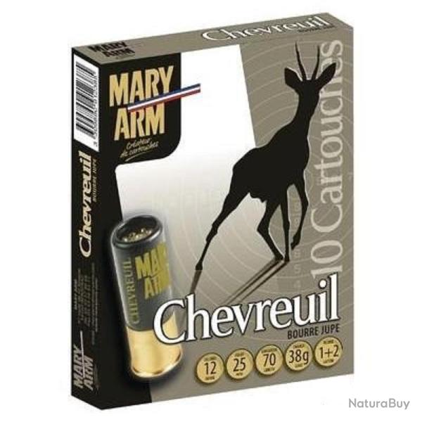 CARTOUCHES MARY ARM CHEVREUIL 12/70 38GR BJ - N�1/2 X10