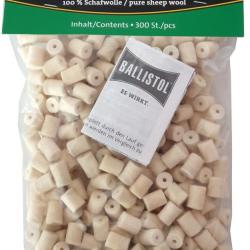 Tampon de nettoyage BALLISTOL Feutre Classique Cal. 280 - 300 Pcs