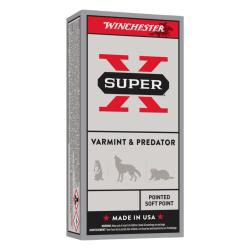 Cartouches WINCHESTER 243 Win JACKETED SOFT-POINT 80grs - Boite de 20 unit&eacute;s