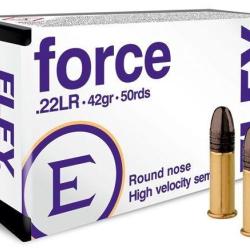 Cartouches ELEY Force Cal: 22LR - 42gr - Boite de 50 unit&eacute;s
