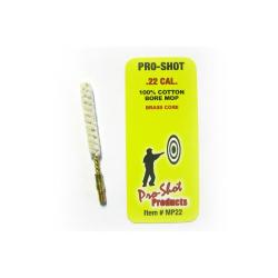 ECOUVILLON PRO-SHOT EN COTON POUR CALIBRE .22 / .223