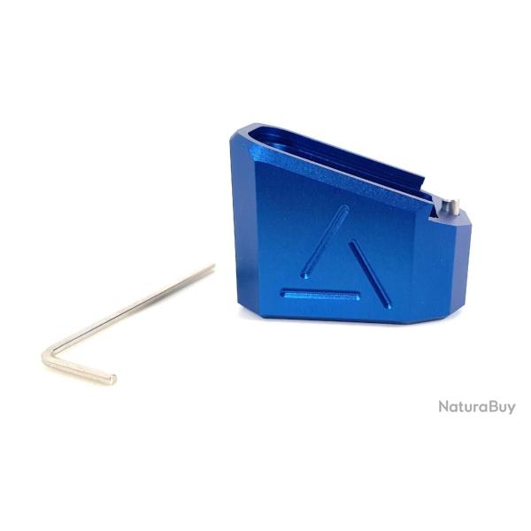 Extension de chargeur +5 - ALUMINIUM BLEU- CANIK TP-9