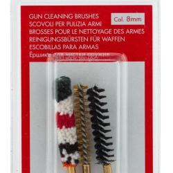 Set de 3 brosses STILCRIN - Laine/Nylon/Laiton Cal. 8mm - 1/8"
