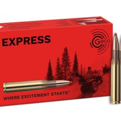 Cartouches GECO Calibre 30-06 EXPRESSS 165grs (10,7gr) - Boite de 20 unit&eacute;s