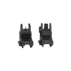 ORGANES DE VIS&Eacute;E HAUTS PICATINNY FLIP-UP TYPE AR15 SABER GEARS