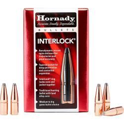 OGIVES HORNADY Cal.303 .312 150GRS RN INTERLOCK - 3120 - BOITE DE 100 UNIT&Eacute;S