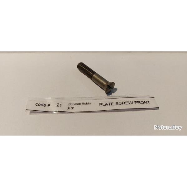 SCHMIDT RUBIN K31 VIS AVANT DE PONTET (PLATE SCREW FRONT)