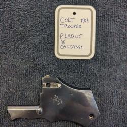 PI&Egrave;CE COLT TROOPER MK3 - PLAQUE DE CARCASSE