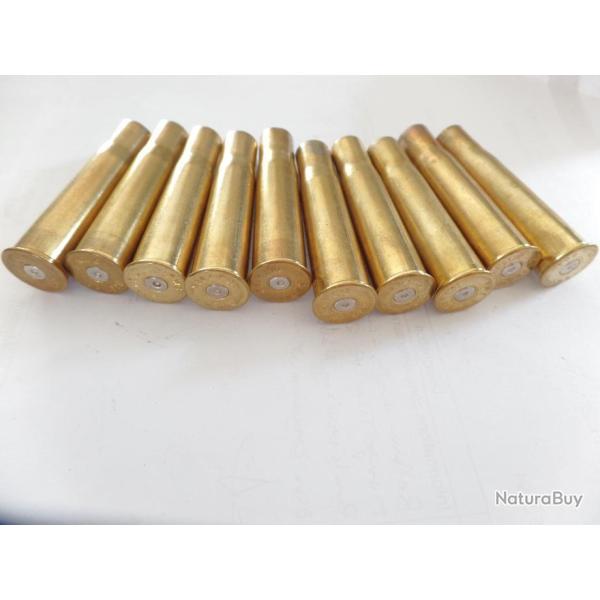 Lot de 10 douilles 10,3 x 60R Boxer