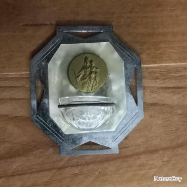 ancien petit b�nitier  mural  " ART DECO "